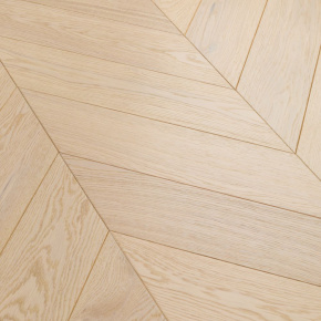 Паркет Елка Французская Lab Arte Chevron Дуб Натур Лана лак 600/510х90х14/3/45° в интерьере