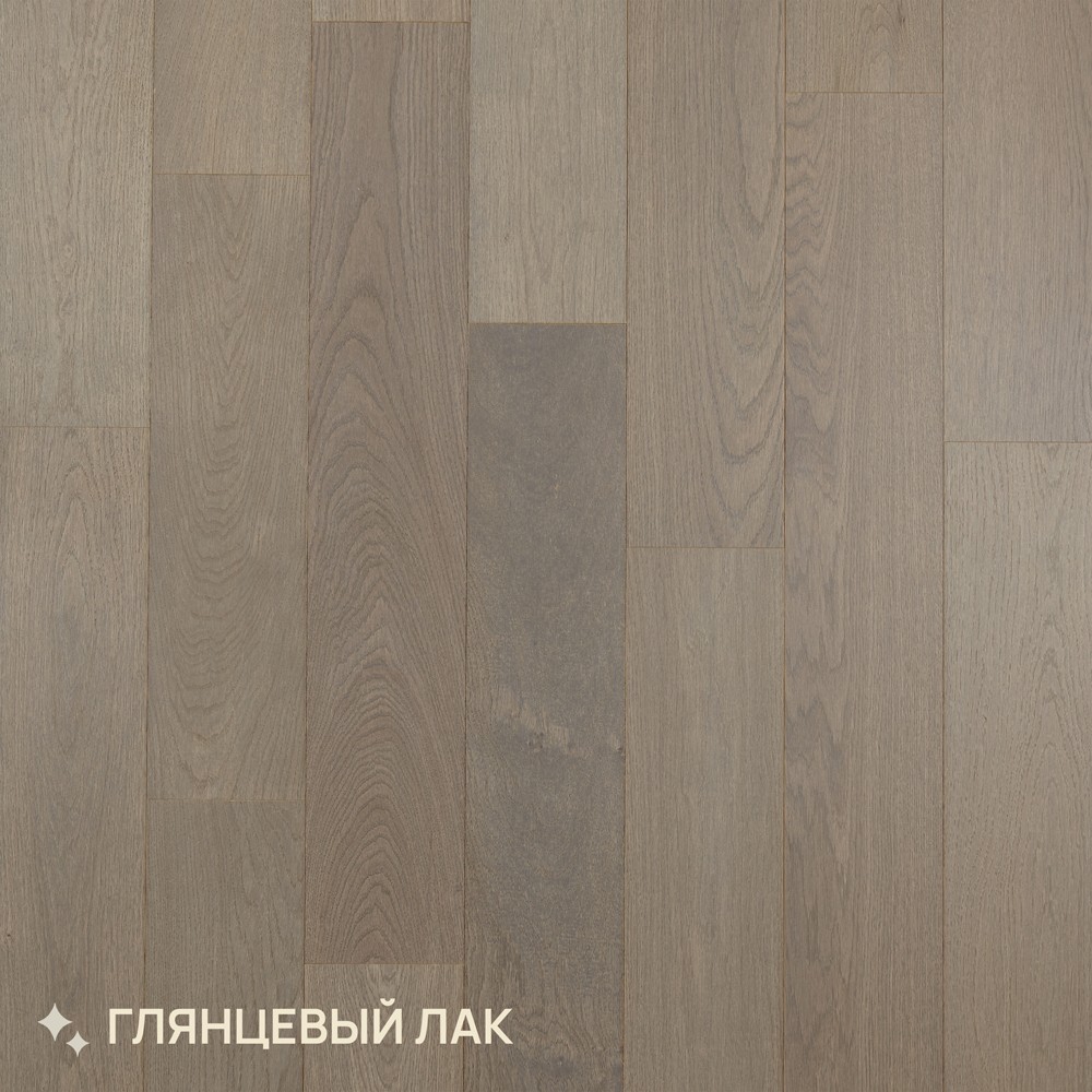 Инженерная доска Royal Parket от 400 до 1500х155х13мм Дуб Натур Пепел лак