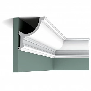 Карниз потолочный Orac Decor C901 2000x148x124 в интерьере
