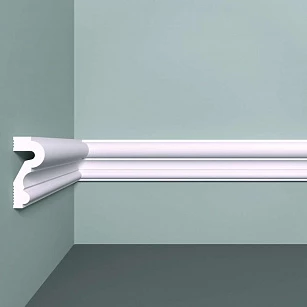 Молдинг Bello Deco XPS М23 50х22х2000 в интерьере
